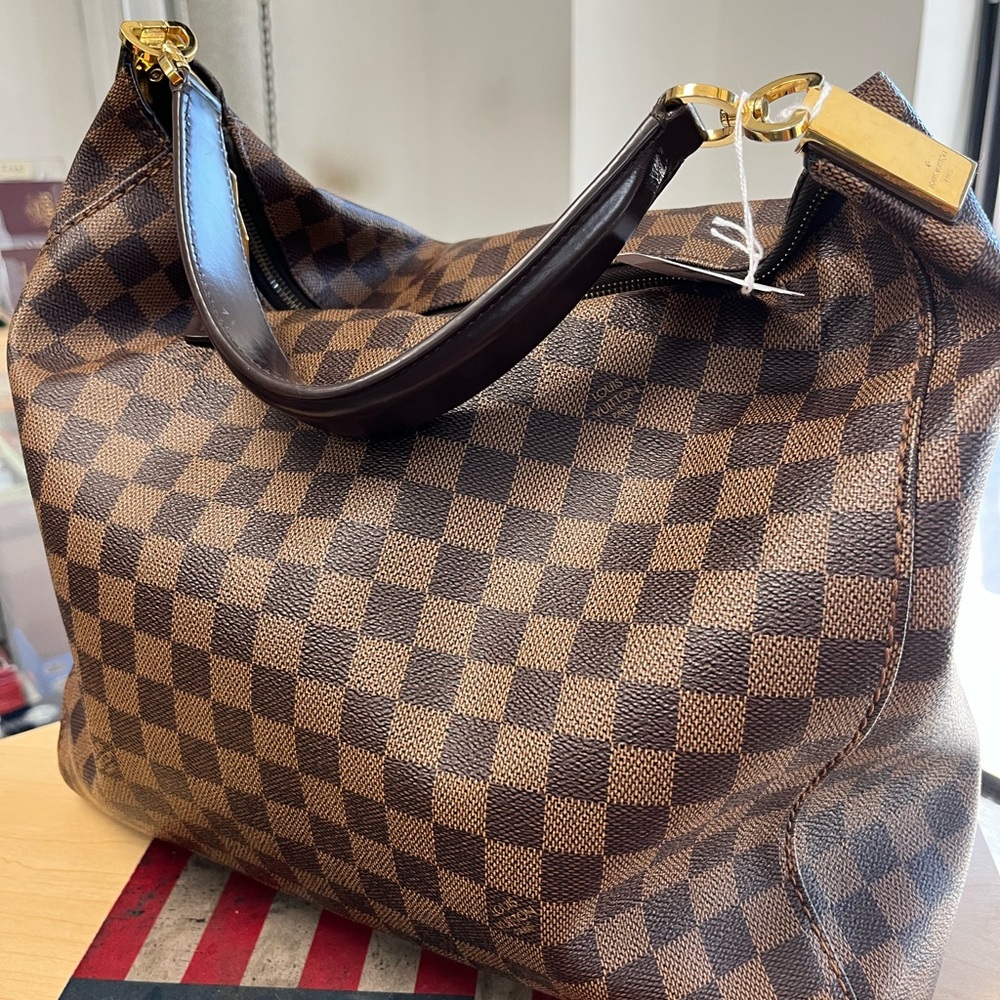 Louis Vuitton Damier Ebene Mint Original Box Dustbag Entrupy Certificate - Picture 3 of 14